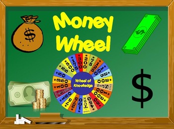 Preview of Money Wheel: Just like Wheel of Fortune PPT Game: (Microsoft Windows Only)