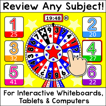 Preview of Quiz Game Show - Fun Review Game For Math, Language Arts or Any Subject