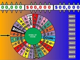 Wheel of Vocab (like Wheel of Fortune)