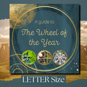 Preview of Wheel of the Year Guide - history of pagan wiccan festivals + calendars - LETTER