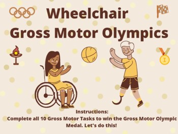 Preview of Wheelchair Gross Motor Olympics: Game/Activity (school)