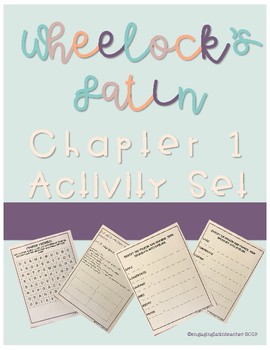 Preview of Beginner Latin Worksheets: Wheelock's Latin Chapter 1 Activity Packet