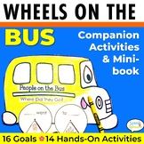 Wheels On The Bus Back to School Speech Therapy Activities