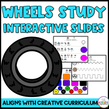 Preview of Wheels Study Digital Smart Notebook Curriculum Creative