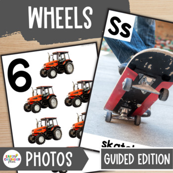 Preview of Wheels Study GUIDED Edition - Real Photos for The Creative Curriculum