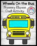 Wheels on the Bus Nursery Rhyme Craft, Letter Hunt: Back t