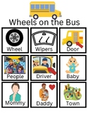 Wheels on the Bus Song Board