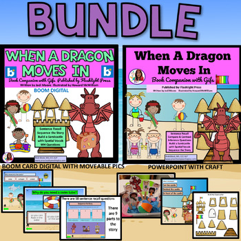 Preview of When A Dragon Moves In Book Companion BUNDLE