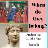 When Do They Belong? Ancient and Middle Ages Bundle with E