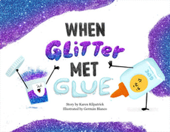 When glitter met glue