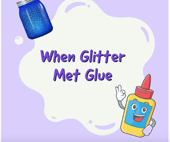 Preview of When Glitter Met Glue activity pack for libraries or classrooms