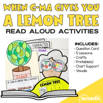 Preview of When Grandma Gives You a Lemon Tree Activities | Story Sequencing | Lemonade