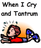 When I Cry and Tantrum Social Story