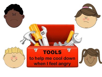 Preview of When I Feel Angry (Coping Skills/Tools) - for use with emotional regulation