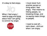 "When I Feel Angry" booklet