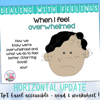 Preview of Identifying, managing feelings and emotions: Overwhelmed boys