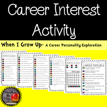 Preview of Career Exploration Activity