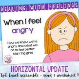 Identifying, managing feelings and emotions: angry girls