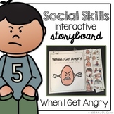 When I'm Angry - Story Interactive Storyboard { for Autism }