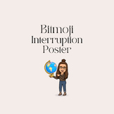 When Is It Okay to Interrupt Poster (with Bitmojis)