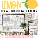 Lemon Classroom Decor Mini Bundle