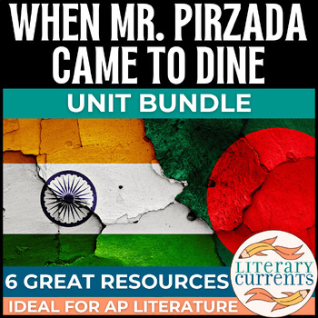 Preview of When Mr. Pirzada Came to Dine | Lahiri | AP Lit and HS English | Unit BUNDLE