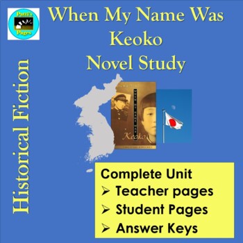 Preview of When My Name Was Keoko Novel Study Distance Learning