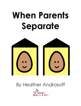 Preview of When Parents Separate - Colour