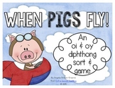 When Pigs Fly - An oi & oy Diphthong Game