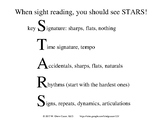 When Sight Reading, You Should See STARS!
