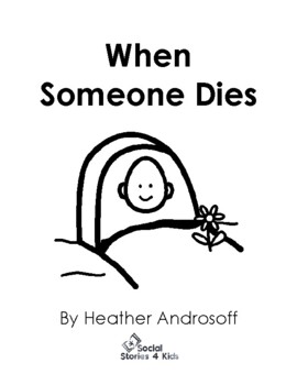 Preview of When Someone Dies - Black and White