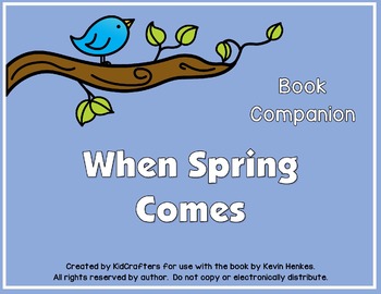 Preview of When Spring Comes Book Companion