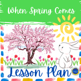 When Spring Comes Lesson with Boom Cards™ Game