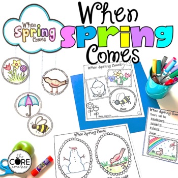 Preview of When Spring Comes Read Aloud - Spring Reading Activities - Reading Comprehension