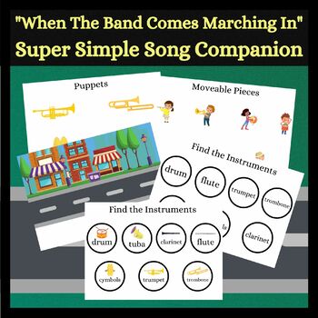 Preview of When The Band Comes Marching In - Super Simple Song Companion
