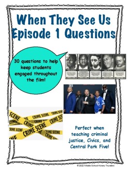 Preview of When They See Us Movie Guide Episode 1 (Central Park Five)