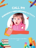 When To Call 911? Emergency preparedness activity for children!