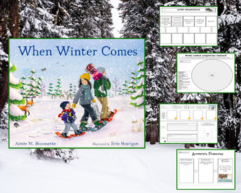 Preview of When Winter Comes - Aimee Bissonette - Book Companion - Perfect for Winter!