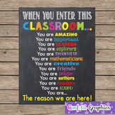 When You Enter This CLASSROOM Teacher Chalk it up Chalkboa