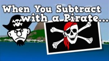Preview of When You Subtract with a Pirate (video)