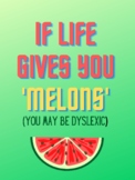 When life gives you melons
