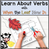 When the Leaf Blew In Anchor Chart Verbs