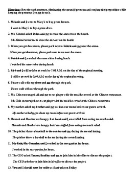 When To Use I And Me In Sentences Worksheet And Answer Key By Debbie S Den