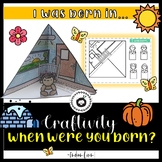 When were you born Craftivity - Months and seasons