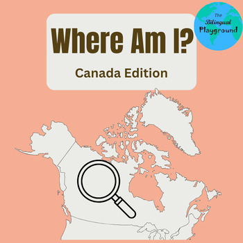 Preview of Where Am I?  (Canada Geography Packet)