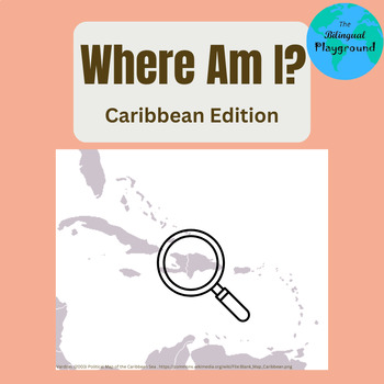Preview of Where Am I? (Caribbean Geography Packet)