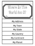 Where Am I- Social Studies Flip Book