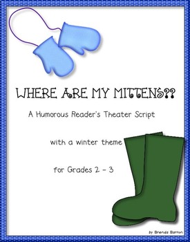 Preview of CHRISTMAS & WINTER READER'S THEATER: Where Are My Mittens? 