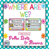 Free Downloads Polka Dots Classroom Theme