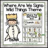 Where The Wild Things Are Door Signs
